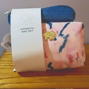 Ivory Ella Cosmetic Bag Set